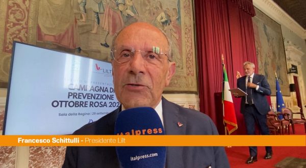 Lilt, Schittulli “Prevenzione arma vincente contro il cancro”