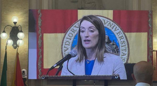 Metsola “L’Italia ha insegnato molto all’Europa, faremo di tutto contro la criminalità” / Video