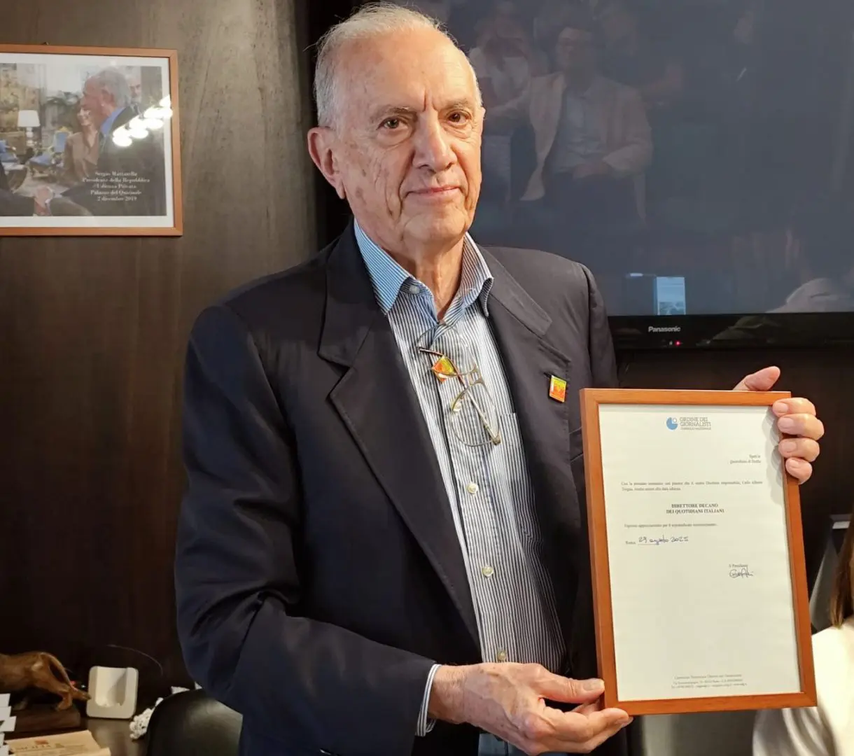 Tregua ‘Direttore Decano dei Quotidiani Italiani’, il Qds.it si rinnova