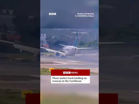 Caribbean airport closed after plane makes rough landing. #Caribbean #Plane