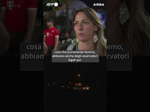 Global Flotilla: “Dai video la conferma: attaccati con un drone” #ansa #news