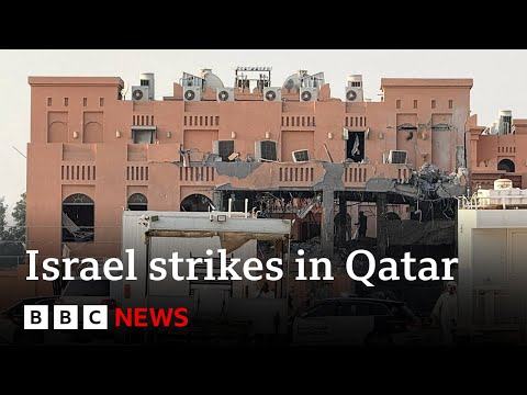 Israel carries out strike on senior Hamas leaders in Qatar | BBC News