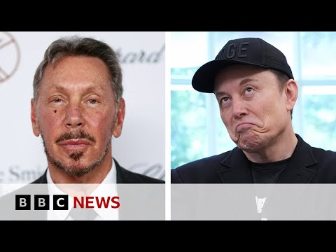 Larry Ellison rivals Elon Musk as world’s richest man after making record $70bn in a day | BBC News