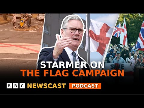 Does Keir Starmer back the campaign to have more flags on UK streets? | BBC Newscast