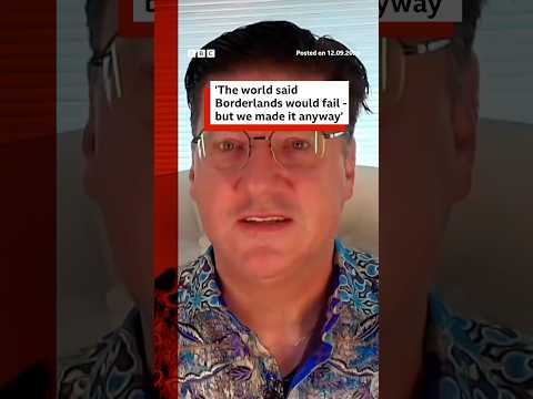 Borderlands boss told game would fail during production. #Borderlands #Gaming #BBCNews