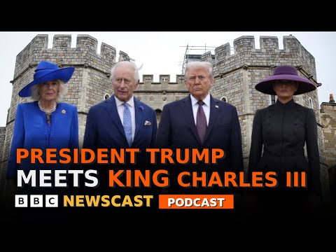 Inside President Trump’s state visit with the King | BBC Newscast