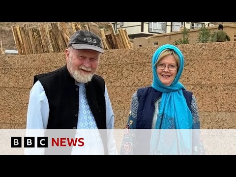 British couple held for months by Taliban released from prison | BBC News