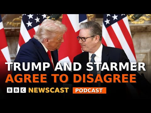 Trump and Keir Starmer on gaza, free speech and Lord Mandelson | BBC Newscast