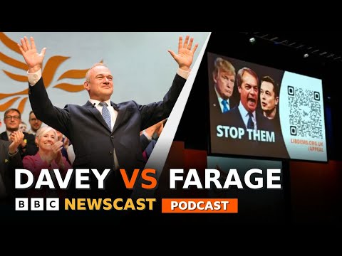 Who is Ed Davey and why is he vowing to stop Farage, Trump and Musk? | BBC Newscast