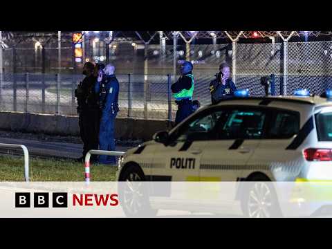 Denmark says ‘professional actor’ behind drone incursions over its airports | BBC News