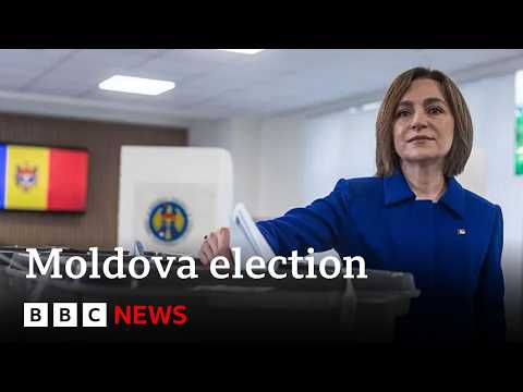 Moldova’s pro-EU party wins vote among claims of Russian interference | BBC News