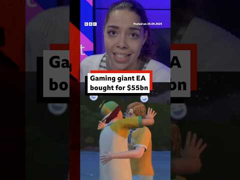 EA bought in $55bn deal. #EA #GamingNews #Gaming #BBCNews