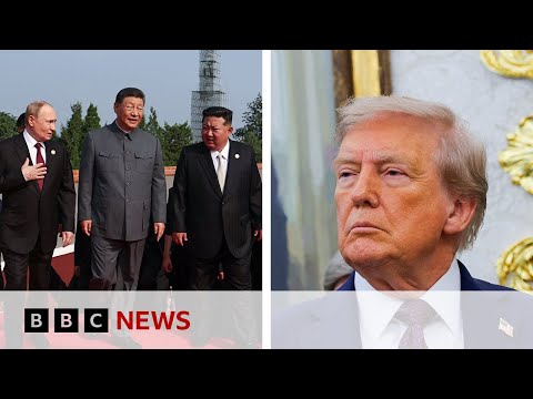 Donald Trump says China, North Korea and Russia ‘conspiring against’ US | BBC News