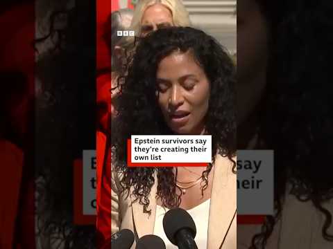 Epstein survivors say they’re creating their own list. #BBCNews