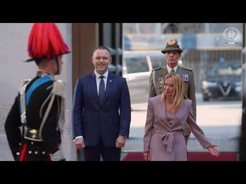 Incontro del Presidente Meloni con il Presidente della Repubblica di Polonia Nawrocki
