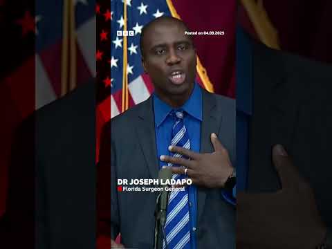 Florida to ban vaccine mandates for kids. #Florida #BBCNews