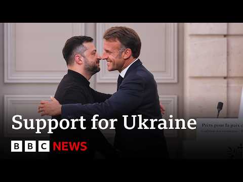 ‘Coalition of the Willing’ discuss Ukraine security | BBC News