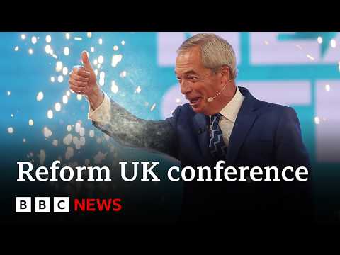 Reform UK must be ready for ‘early’ election, Nigel Farage says at party conference | BBC News