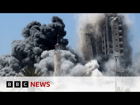 Israel destroys dozens of buildings in Gaza City as new offensive intensifies | BBC News