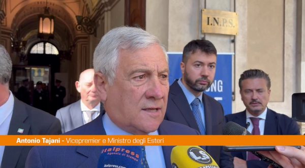Tajani “Bene il piano Usa per Gaza, spero luce in fondo al tunnel”