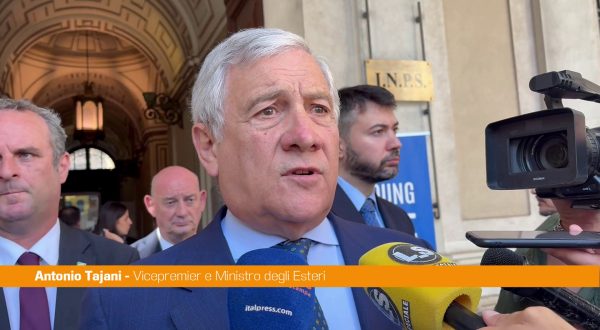 Flotilla, Tajani “Non forzare il blocco mi pare scelta di buonsenso”