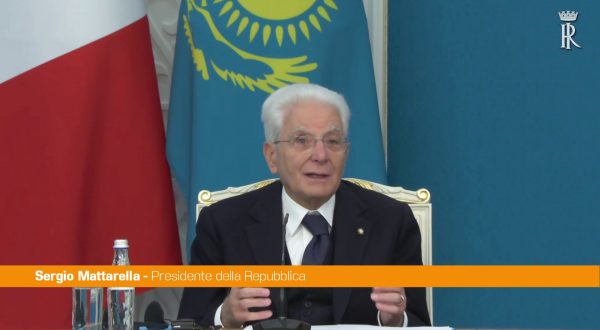 Mattarella “Con Toqaev preoccupazione per situazione internazionale”
