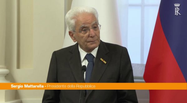 Mattarella “In Ucraina e Medio Oriente fatti allarmanti e drammatici”