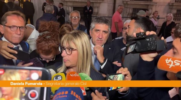 Manovra, Fumarola “Abbastanza soddisfatti, arrivate delle risposte”