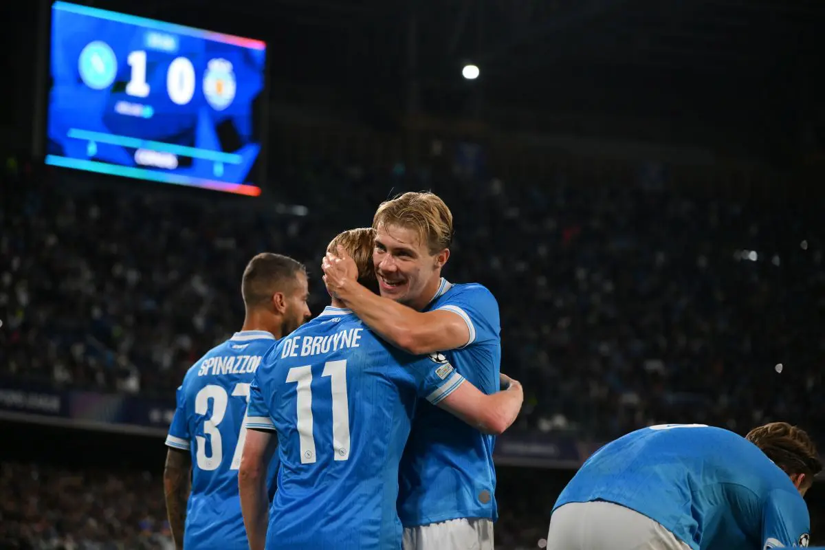 Doppietta di Hojlund, Napoli batte Sporting 2-1