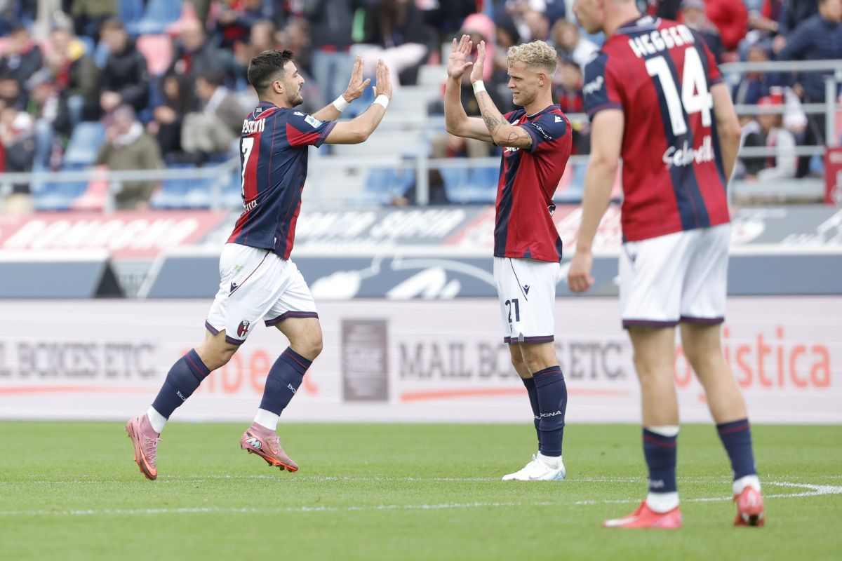Poker del Bologna al Pisa, finisce 4-0 per gli emiliani