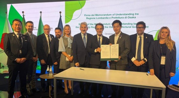 Lombardia a Expo Osaka, firmato memorandum per gli scambi commerciali