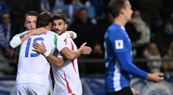 L’Italia vince 3-1 in Estonia, segnano Kean, Raspadori e Pio Esposito