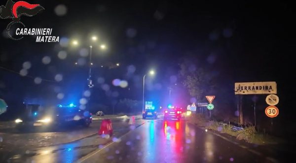 Traffico di droga, sgominato gruppo in provincia Matera con 41 arresti