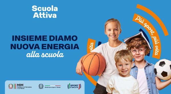 Torna anche per l’anno scolastico 2025-2026 il progetto “Scuola Attiva”