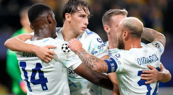 Pazza e bella Inter, poker in Champions sul campo dell’Union SG