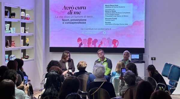 Tumore al seno, l’attività fisica al centro della campagna Novartis