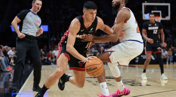Miami supera New York con 14 punti di Fontecchio, ok Lakers e San Antonio