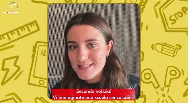 Vi immaginate una scuola senza zaini?