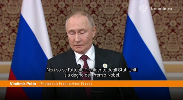 Putin “Trump sta facendo molto per risolvere crisi complesse”