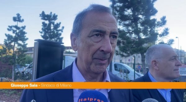 Milano, Sala “Non ho aperto a FI, ma sui problemi serve buon senso”