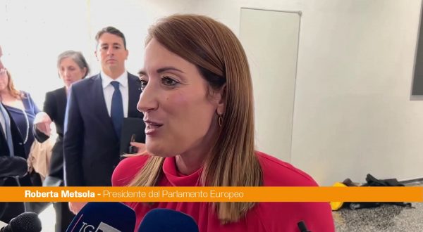 Milano-Cortina, Metsola “Percorso che in Europa possiamo ammirare”