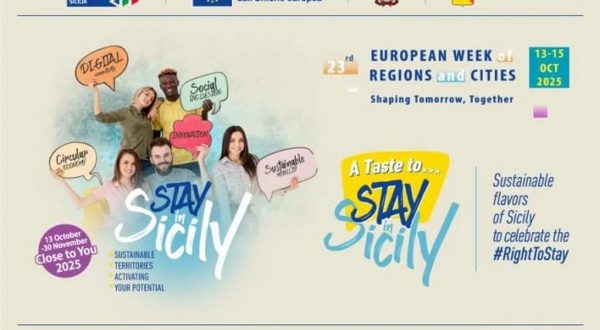 “Stay in Sicily”, la Regione sarà presente a Bruxelles alla Settimana europea delle regioni e delle città