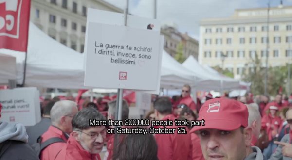 Cgil, 200 mila in piazza per “Democrazia al lavoro”