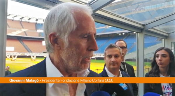 Milano-Cortina, Malagò “San Siro e Arena di Verona, visibilità unica”
