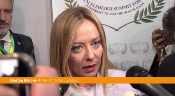Pace a Gaza, Meloni “Giornata storica, è il successo di Trump”