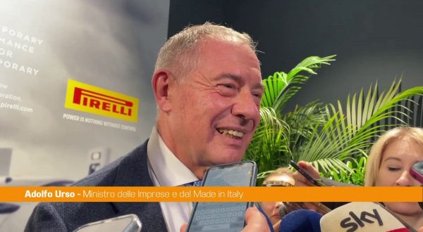 Pirelli, Urso “Siamo sulla strada giusta, il governo fa la sua parte”