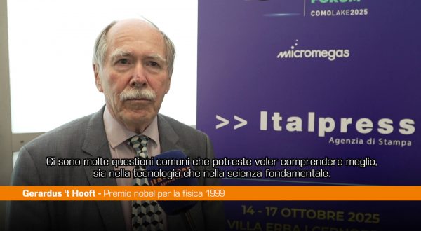 ComoLake, il Nobel Hooft “Meccanica quantistica chiave per tecnologia”