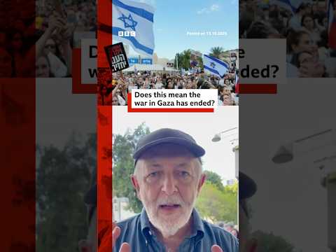 Does ceasefire deal mean war in Gaza has ended? #Gaza #Israel #BBCNews