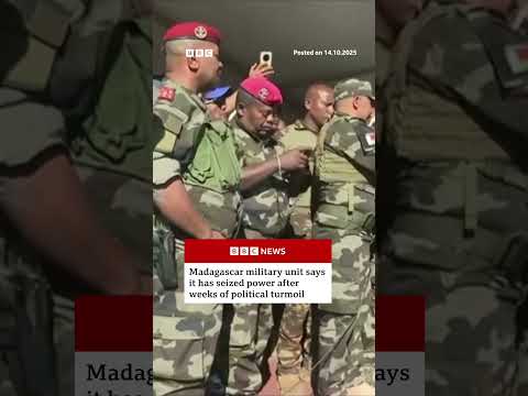 Madagascar military unit says it has seized power after weeks of political turmoil. #BBCNews