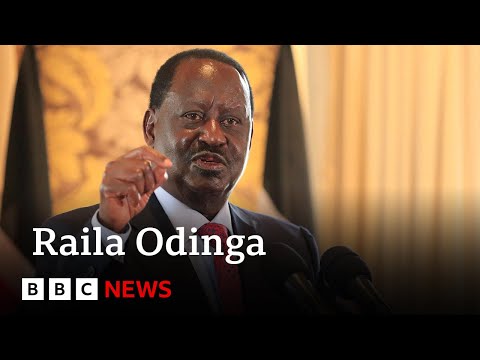 Former Kenyan Prime Minister Raila Odinga dies aged 80 | BBC News